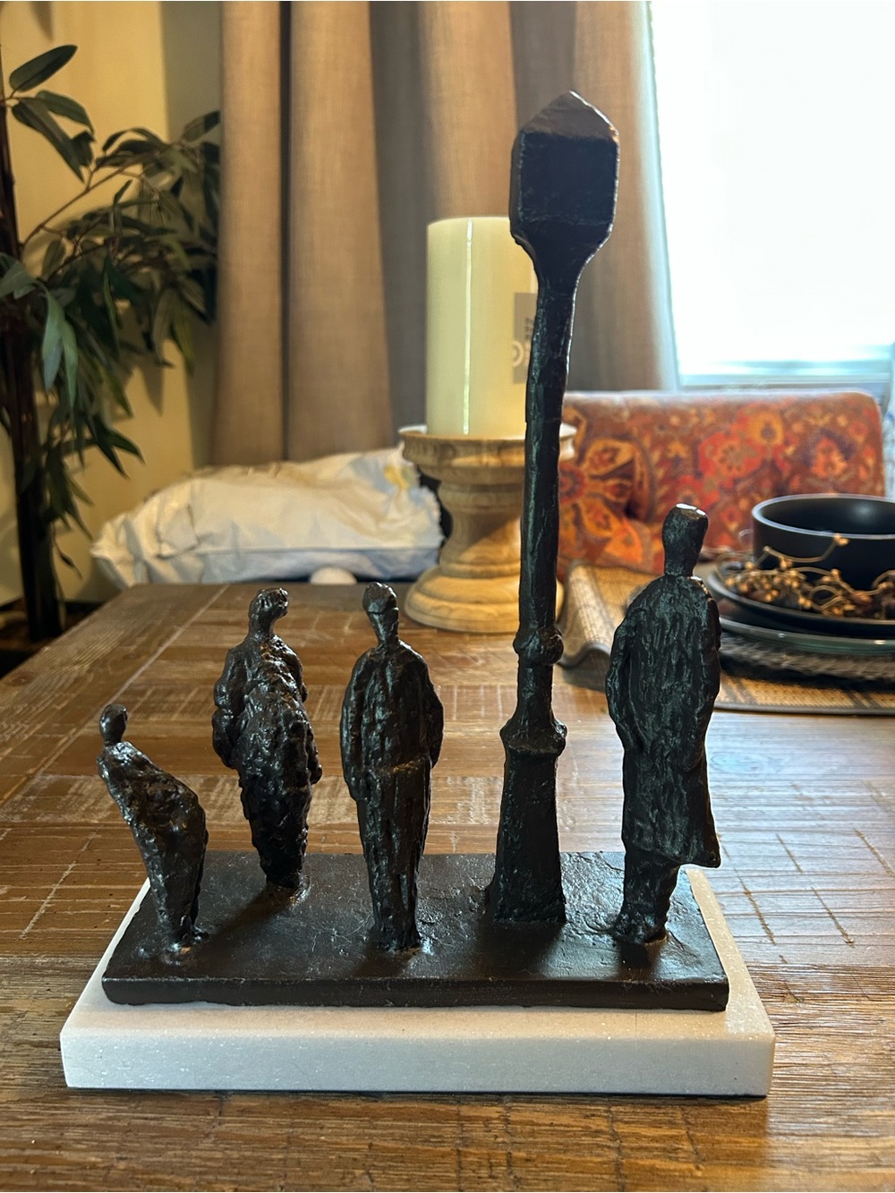 Unsigned Maquette Sculpture in the Style of William McElcheran